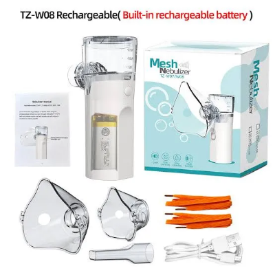 Picture of Sure Care Mesh Nebulizer (Model TZ-W07/W08) With Free thermometer