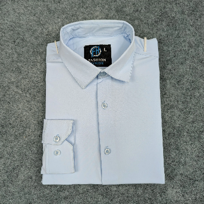 Picture of Premium China Micro Stig Shirt (Formal / Casual) (Light Sky)