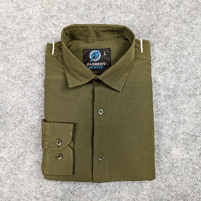 Picture of Premium China Micro Stig Shirt (Formal / Casual) (Olive)