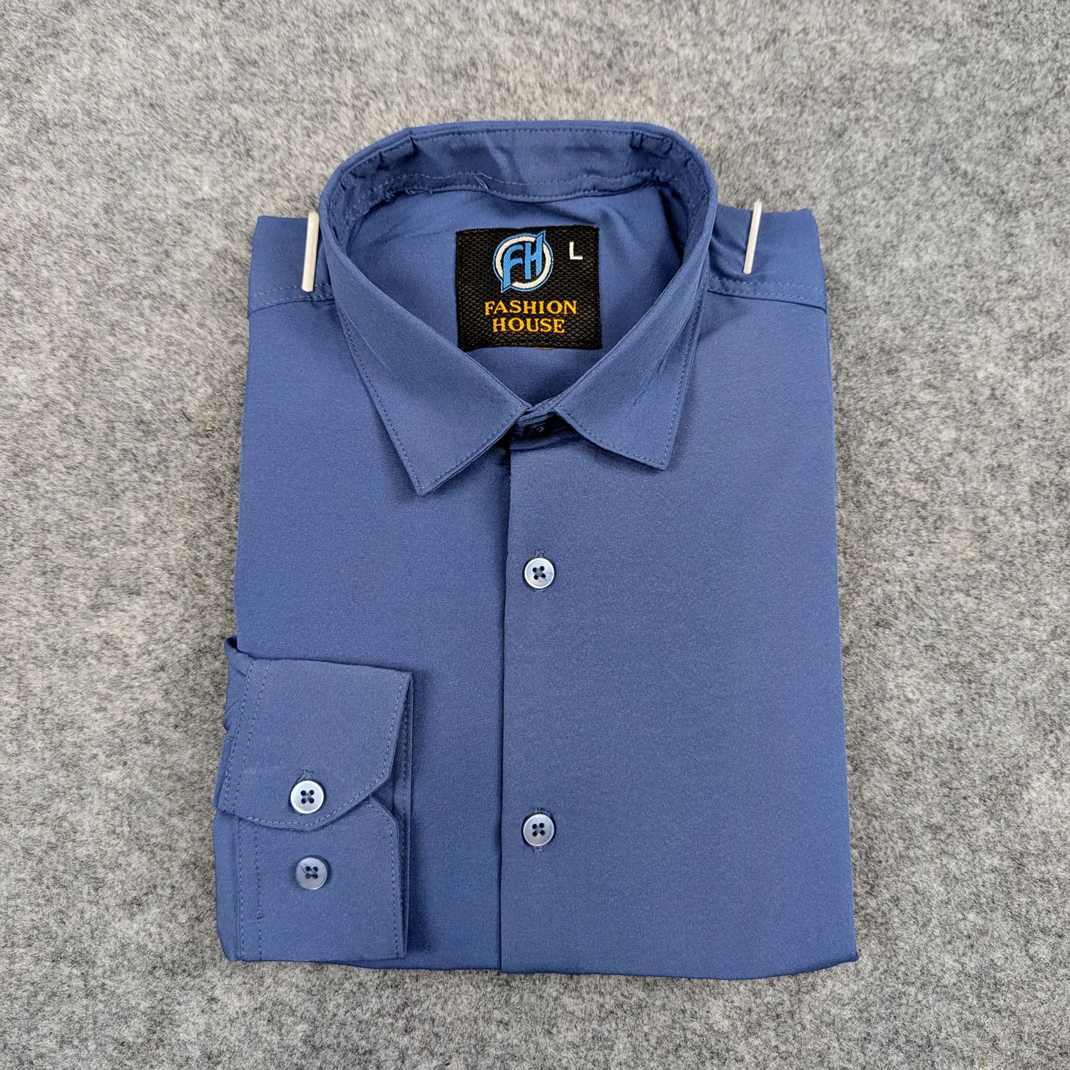 Picture of Premium 3 Piece Shirt Combo Pack (Formal / Casual) (Black, White & Blue)