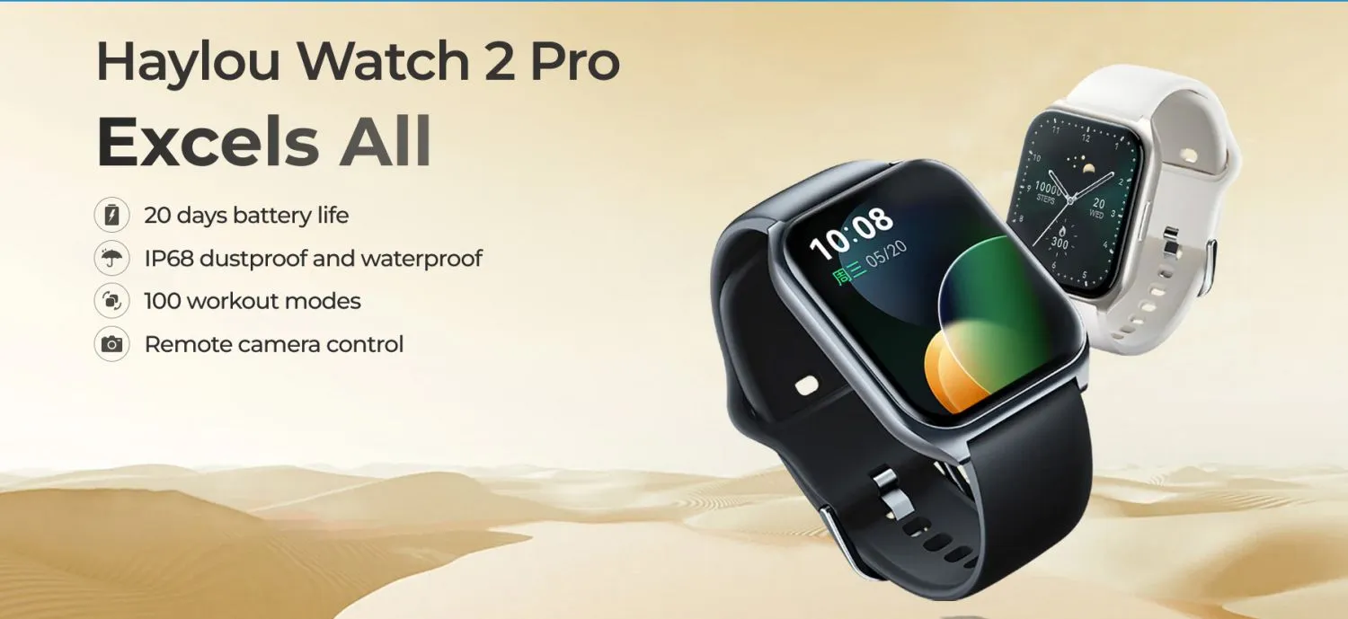 Picture of Haylou Watch 2 Pro BT Calling Smart Watch with spO2 - Dark Blue