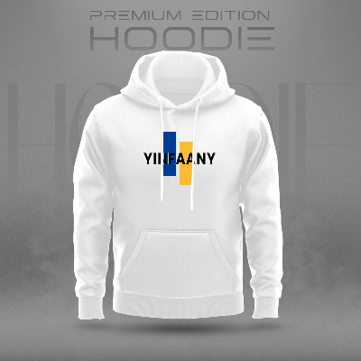 Picture of Stylish Casual Hoodies For Men White