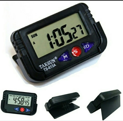Picture of Taksun Ts-613A-2 Car Dashboard Alarm Clock and Stopwatch with Flexible Stand
