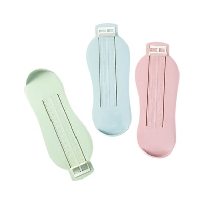 Picture of Baby Foot Measure Tool Shoes Size Measuring Ruler Kids Household Scale Prop Record Child Growth Children Shoes Fitting(Multicolor)