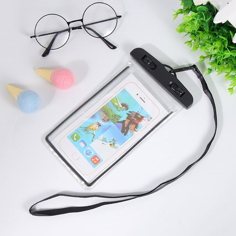 Picture of 1 Pcs Universal Floating Clear Water Proof Mobile Phone Bag Waterproof Cell Phone Case Pouch Dry Bag for Mobile Phone(Multicolor)