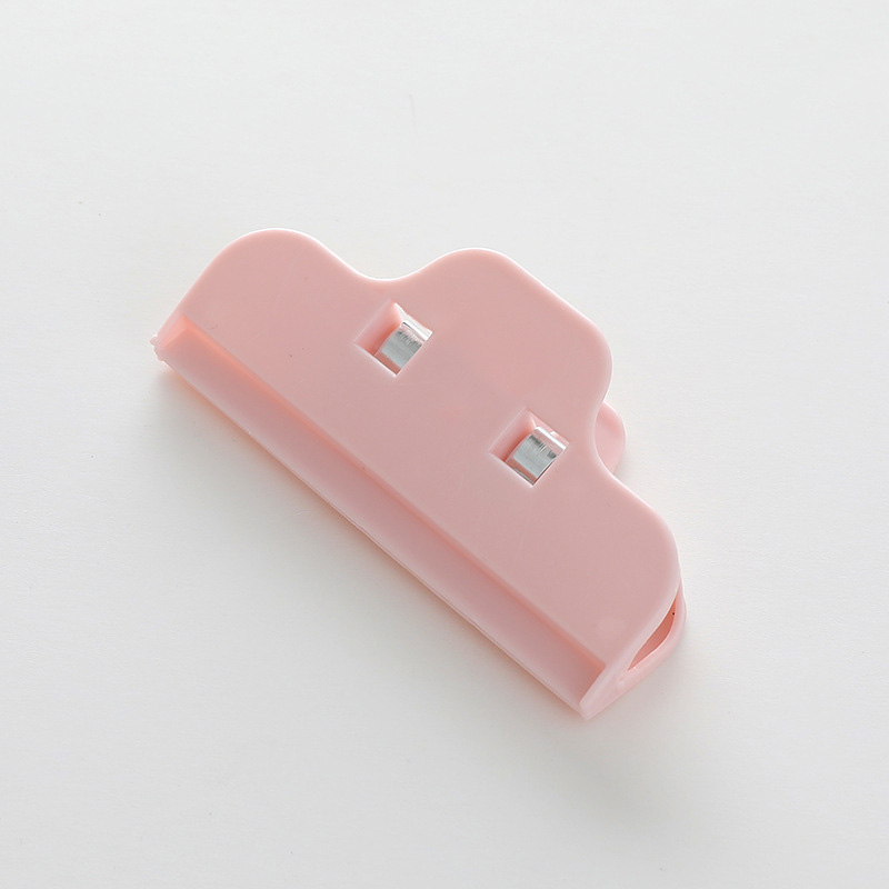 Picture of 3 Pcs Kitchen Snack sealing clip strong food bag clip plastic bag clip or multifunctional clip for package(Multicolor)