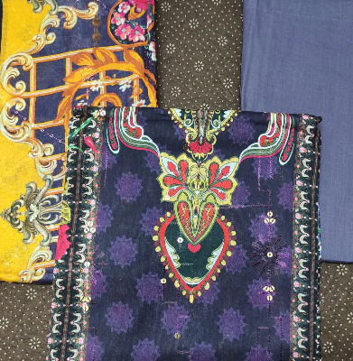 Picture of ANAYA HOOR Rigging Digital printed cotton 3 Piece