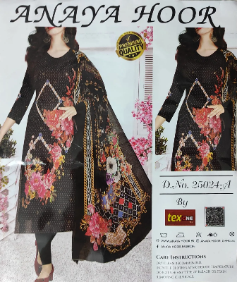 Picture of ANAYA HOOR Rigging Digital printed cotton 3 Piece