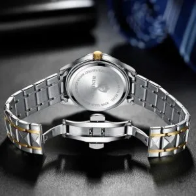 Picture of BINBOND 2521 Luxury Brand Luminous Quartz Watch For Men (Blue)