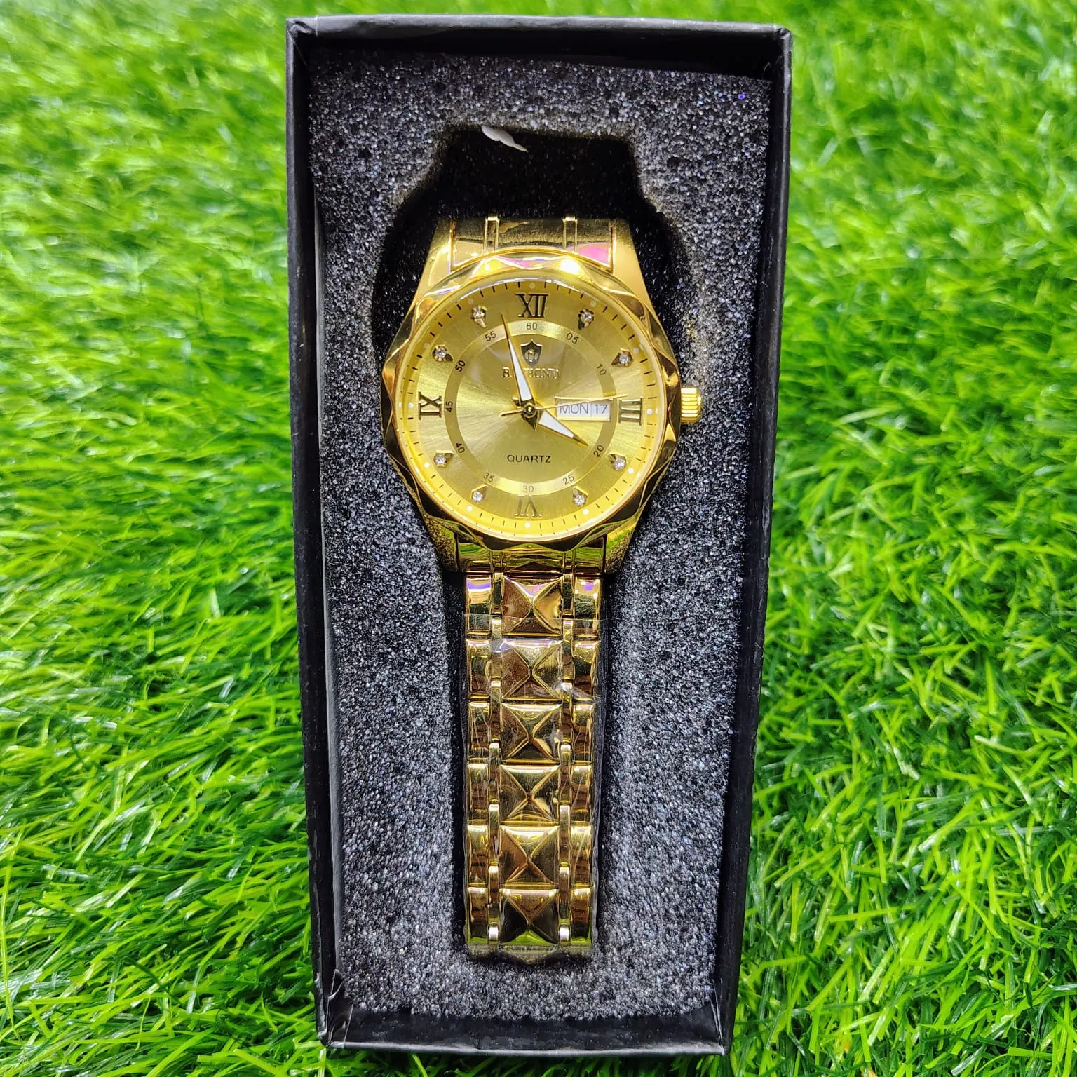 Picture of BINBOND 2521 Luxury Brand Luminous Quartz Watch For Men (full golden)