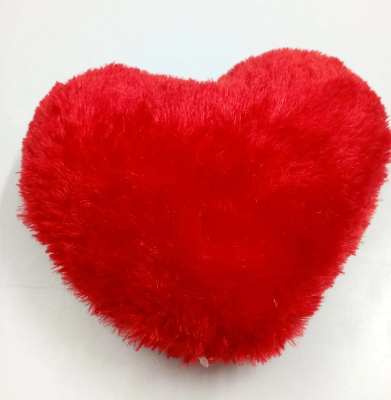 Picture of Heart Shape Red Love Pillow | Send Soft Toys as Gifts