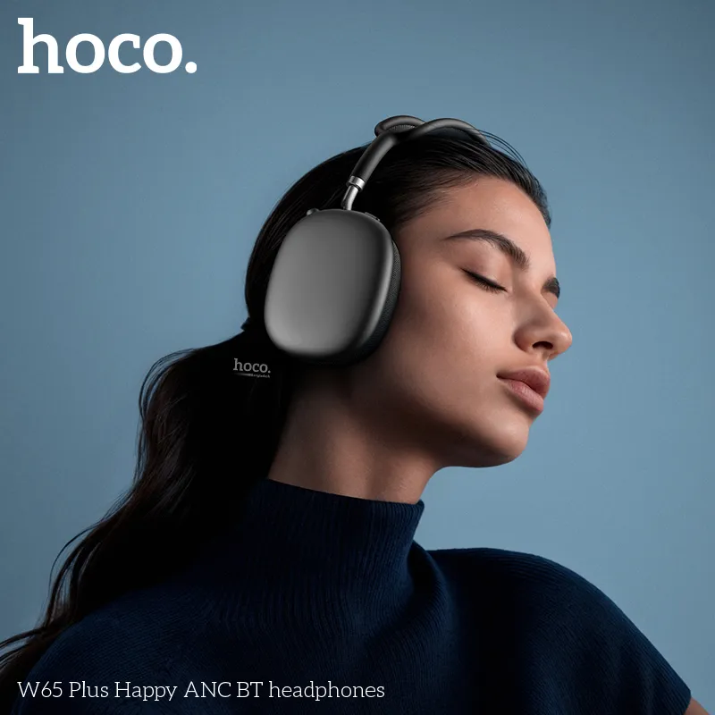 Picture of Hoco W65 Plus ANC Wireless Bluetooth Headphones