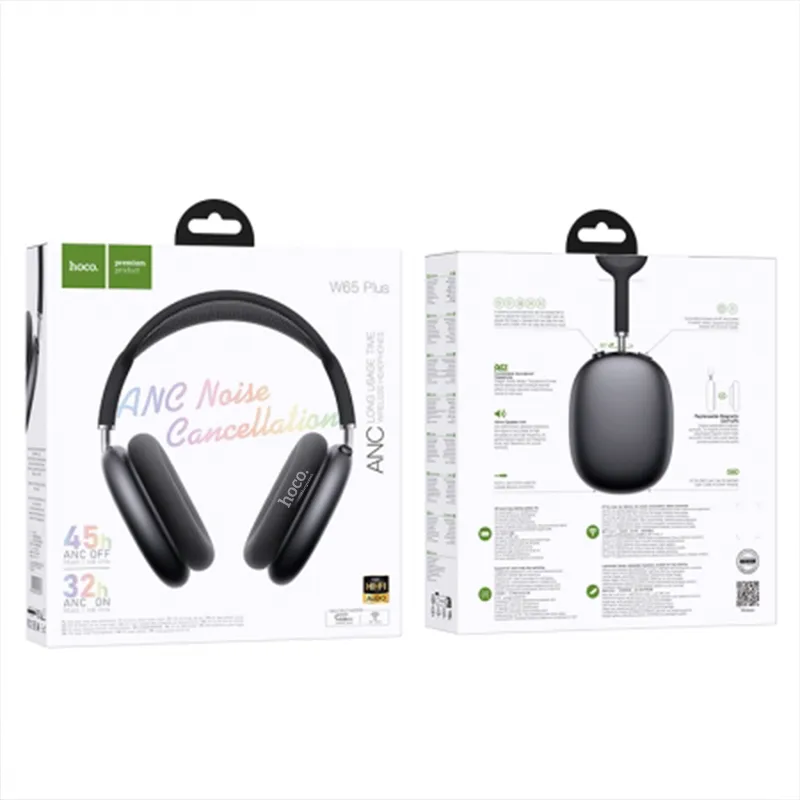 Picture of Hoco W65 Plus ANC Wireless Bluetooth Headphones
