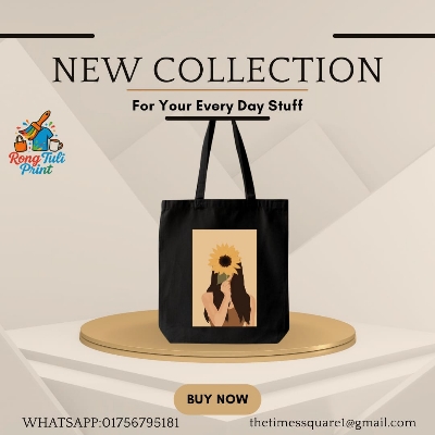 Picture of Hot Sale Recycled Reusable Custom Design Plain Bag Cotton Bag Canvas Tote Bag With Logo Print. Tote bag for girls