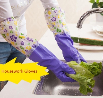 Picture of Long Housework Gloves Waterproof Anti Slip Ready stock - Hand Gloves - Hand Gloves - Hand Gloves - Multicolor