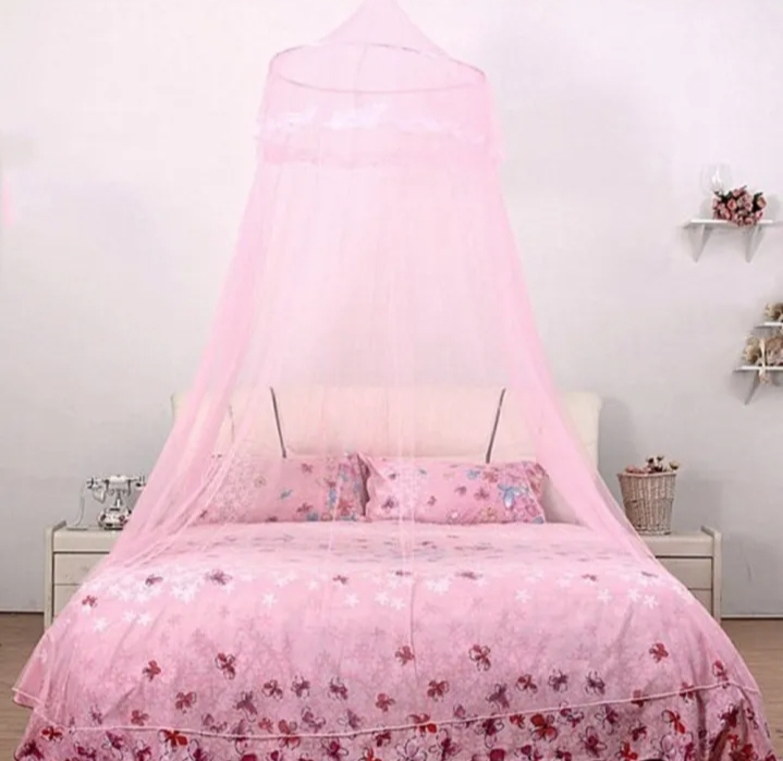 Picture of fashion Round ceiling Mosquito net for 82/340" inches 1 person - Multicolor