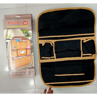 Picture of Car Back seat Organizer Storage (1 Pack) - multicolor