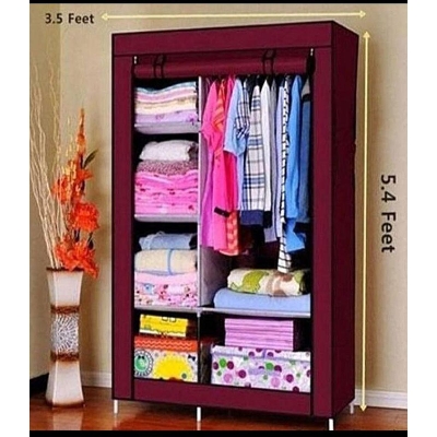 Picture of Fashion Wardrobe storage organizer - Brown
