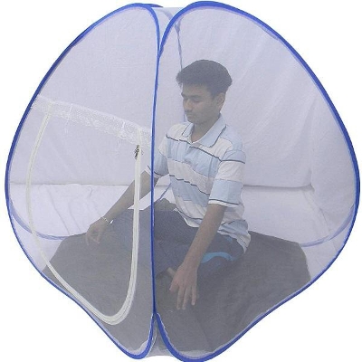 Picture of Yoga Net Meditation Tent Indoor Outdoor - Sky blue
