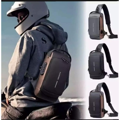 Picture of Fashion Travel Crossbody Bag Messenger Bag - Black