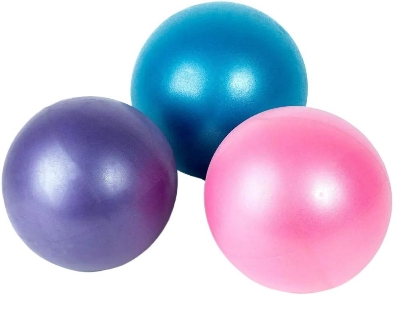 Picture of Anti-Burst Fitness Gym Yoga Therapy Ball  Free pumper With Enhanced Muscle Engagement - Multicolor