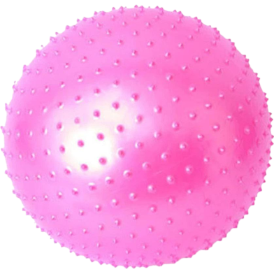 Picture of Anti-Burst Fitness Gym Yoga Therapy Ball  Free pumper With Enhanced Muscle Engagement - Multicolor