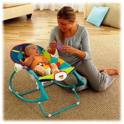 Picture of Baby Bouncer Swing Chair Rocker with Musical & Vibration Functions
