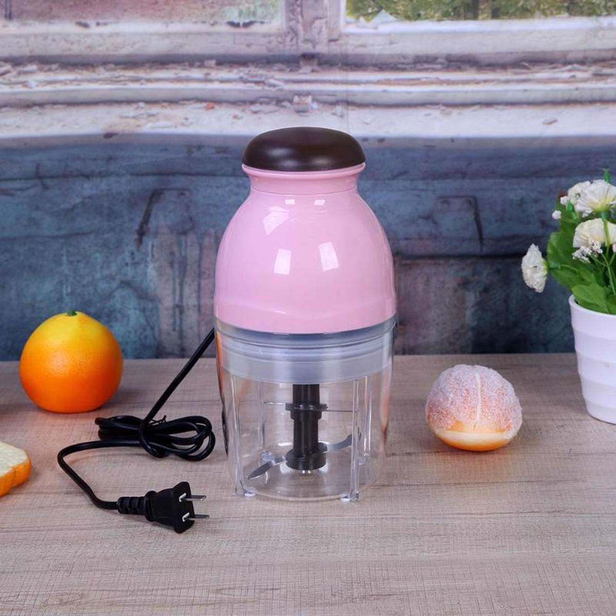 Picture of Multifunction Capsule Cutter Quatre Unique Blender System Design Mini Electric Food Processor and Chopper, Mixer, Meat Grinder, Crusher, Mincer