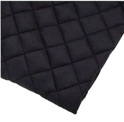 Picture of Full Black Foam Janamaz Muslim Soft Prayer Mat Travel Janamaz - Black