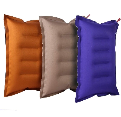 Picture of Cotton Inflatable Double Color Air Travel Pillow 1 Pcs-তুলা বিহিন বালিশ - Multicolor