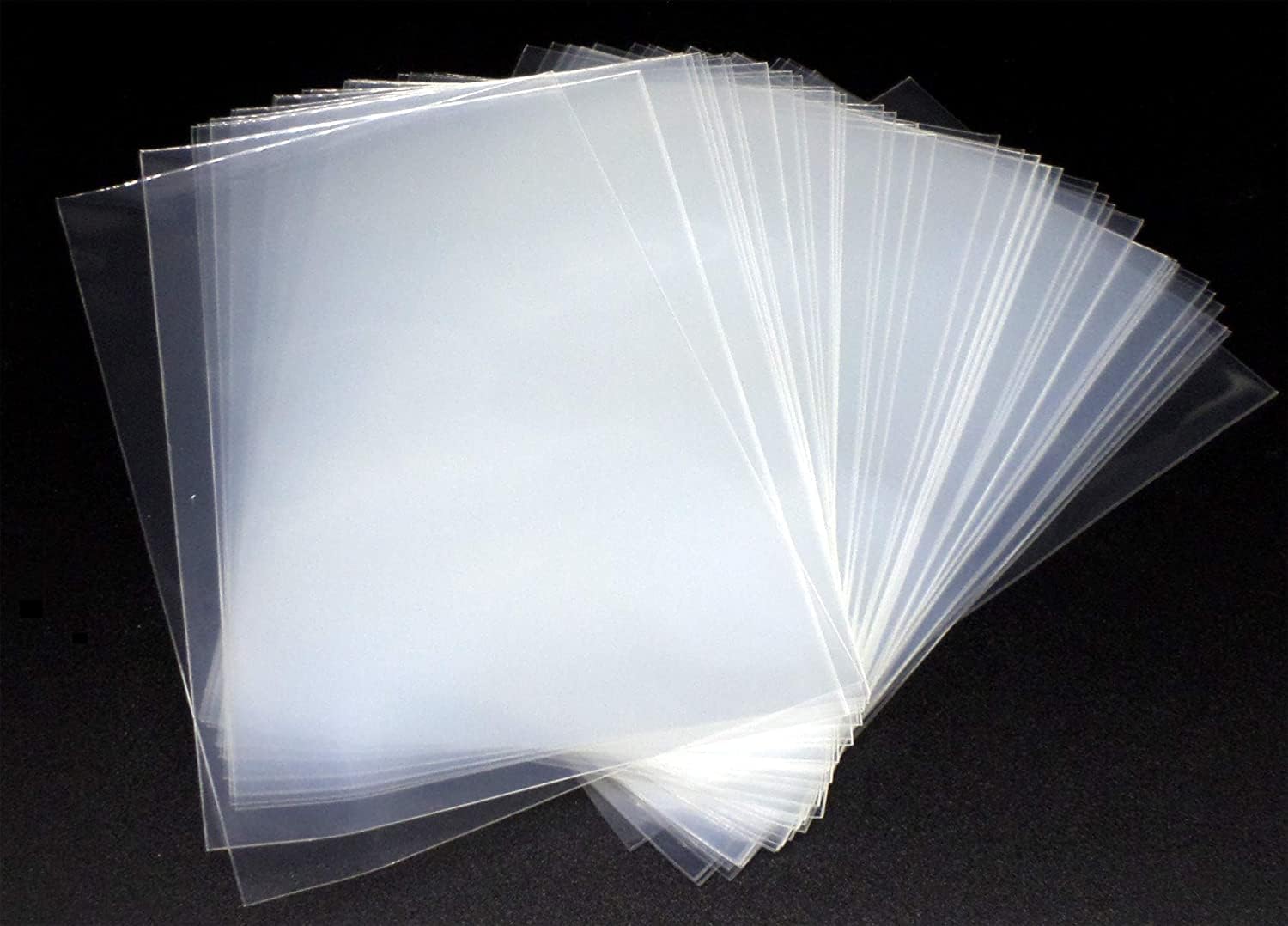 Picture of 100pcs Philately Stamp Sleeves Protective Transparent OPP Pocket 55mm x 45mm