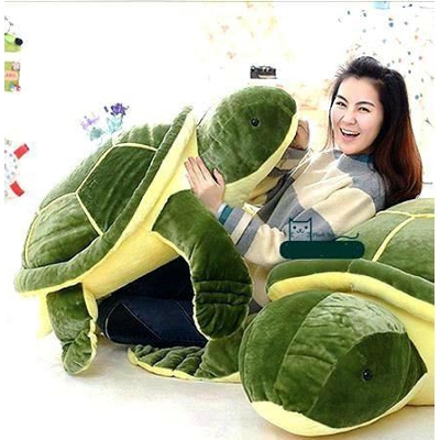 Picture of Turtle Plush Giant Big Stuffed animal Soft Pillow Dolls gift Home Office Restaurent Decore