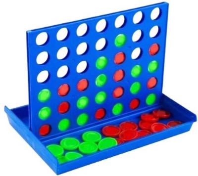 Picture of Promote Family Fun And Bonding With Our "Family Classic Travel Game Chip Star Connect 4 Games Car - Timeless Entertainment - Multicolor