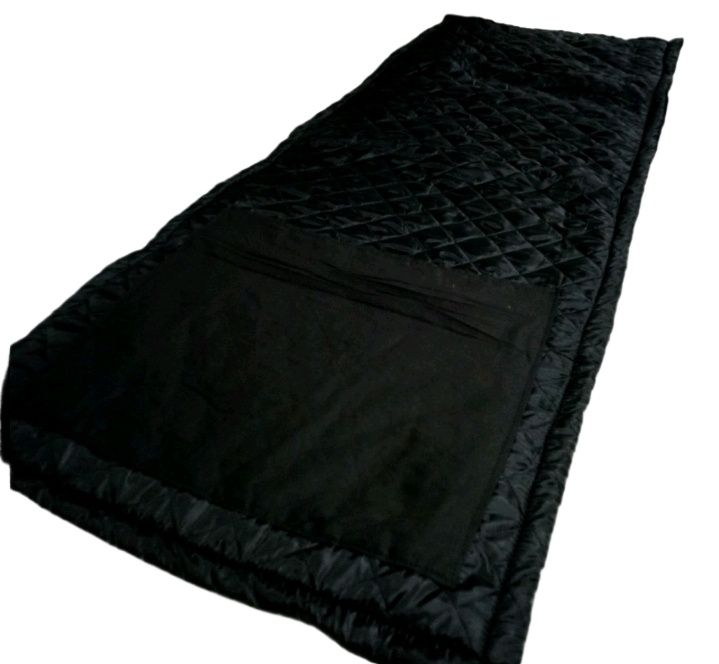 Picture of Portable Mattress Cushion bed single layer camping Black bed - Black