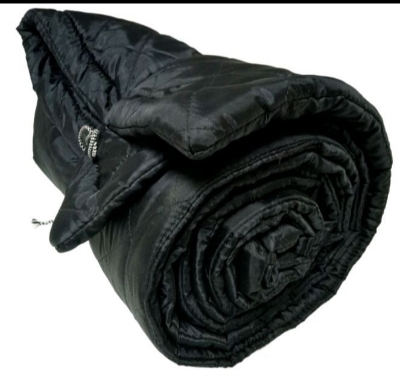 Picture of Portable Mattress Cushion bed single layer camping Black bed - Black