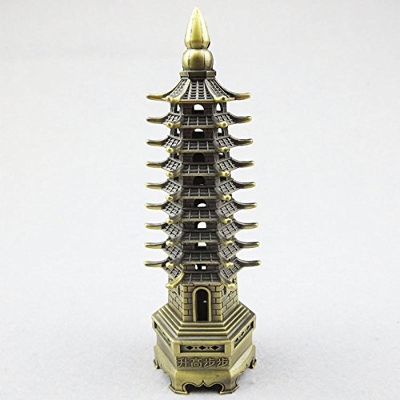 Picture of China Tower Decor Souvenir Gift China Business Gifts, Corporate Gifts Party And House Decoration Metal Collectible Showpieces
