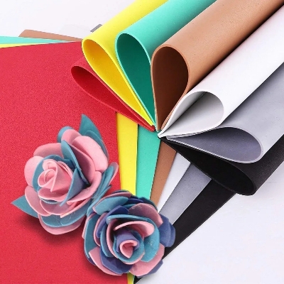 Picture of Eva Foam Sheet 5 Different Color A5 Size 2mm Thickness