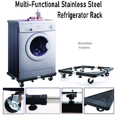 Picture of Special Base For Washing Machine Refrigerator Trolley Heavy Duty - Black