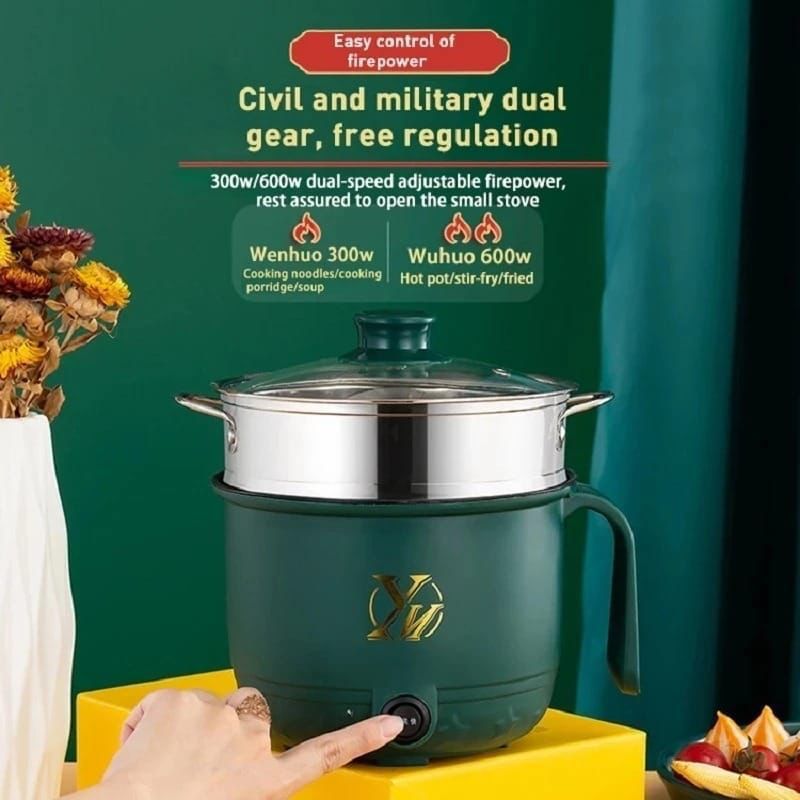 Picture of Electric Rice Cooker 1.2L Small Portable lunch box - Multicolor