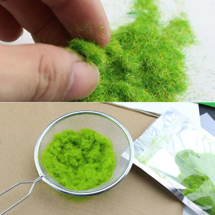 Picture of Faux Artificial Moss Grass 50 Powder Foliage 50 gm - Home Decoration Item - Home Decoration Item - Green