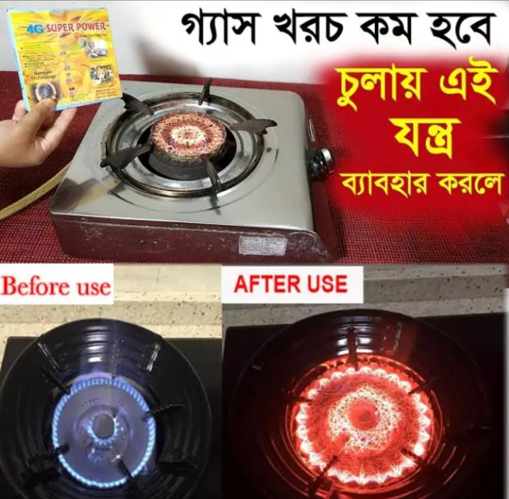 Picture of 2 Pack Stainless Steel Gas Saver Device and Net