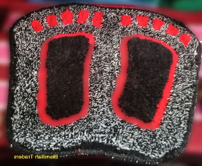 Picture of Door mat creative Foot pa paposh door mat multicolor 1pcs - Multicolor