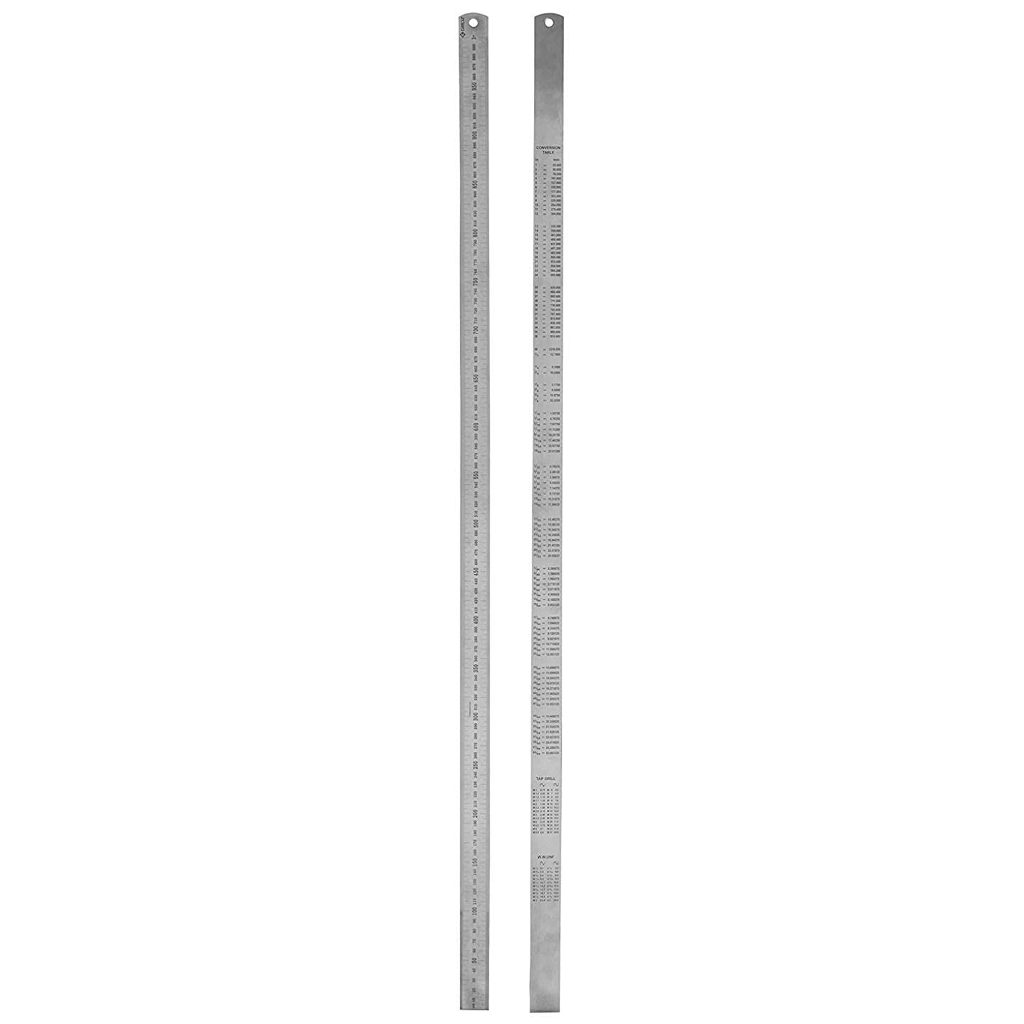 Picture of Stainless Steel Scale/Ruler 1 Meter (100 cm / 40 inch) - Silver