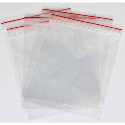 Picture of 4”x 5”  Zip Lock Plastic Packet - 100 pcs pack - Neutral
