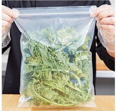 Picture of High Quality Zip Lock Jumbo Storage Plastic Packet - 12*16 inches - 20 pcs pack - Neutral