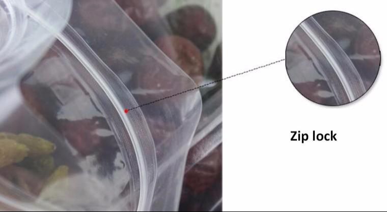 Picture of High Quality Zip Lock Jumbo Storage Plastic Packet - 12*16 inches - 20 pcs pack - Neutral