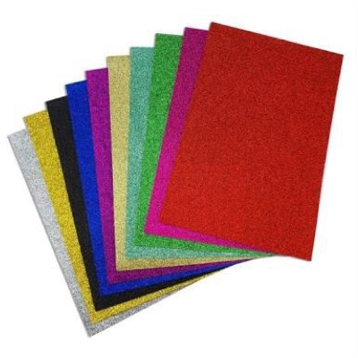 Picture of Glitter Foam Sheet - A4 - 10 pcs Set - Multi