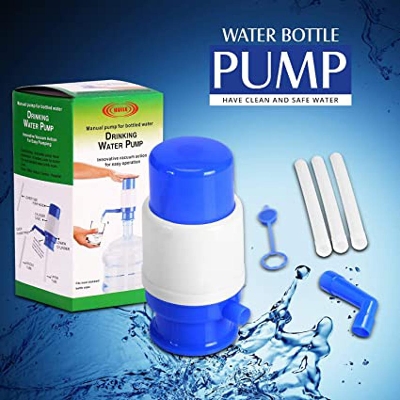 Picture of Drinking Water Pump With Press Use In Bottle With Good Quality - White