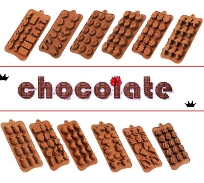 Picture of Silicone Chocolate Shapes 3D Flowers Shape Moulds Silicone Mold Cake Mousse For Ice Creams Chocolates Pastry Art Pan Dessert Bakeware Cake Decorating Tools - Random