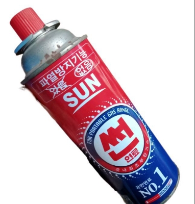 Picture of Butain gas catige gas cane for portable - Red